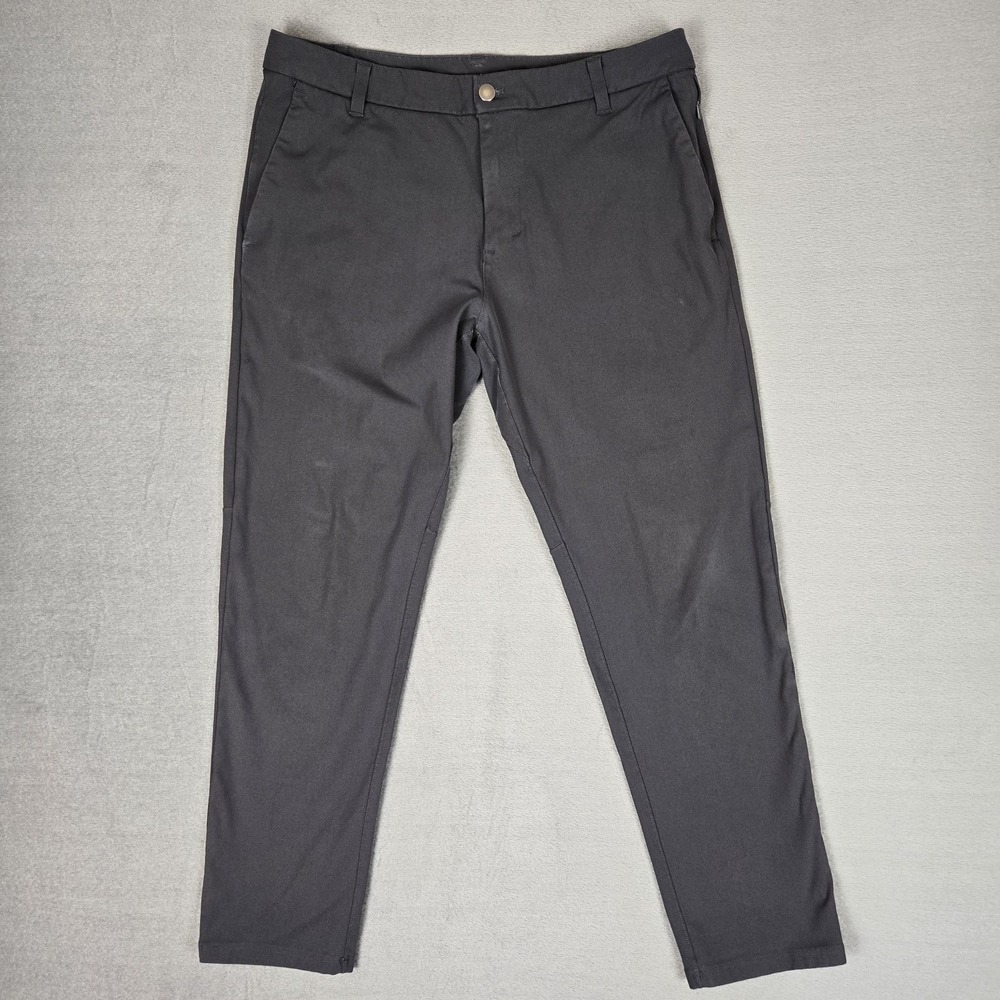 Lululemon Pants Mens 33x28 Commission Classic Warpstreme Golf Chino Gray
